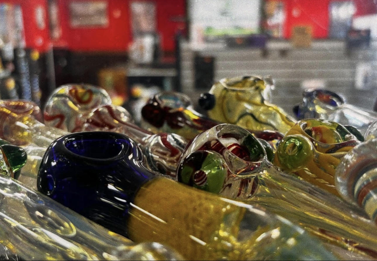 Glass pipes and accessories