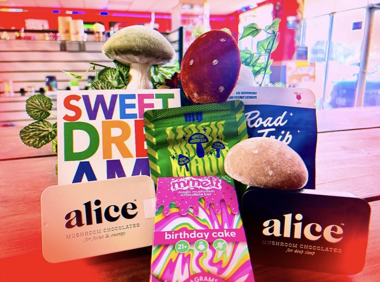 Mushroom themed products